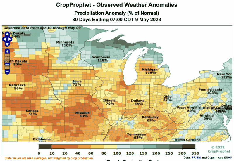 Observation Ag Weather Example