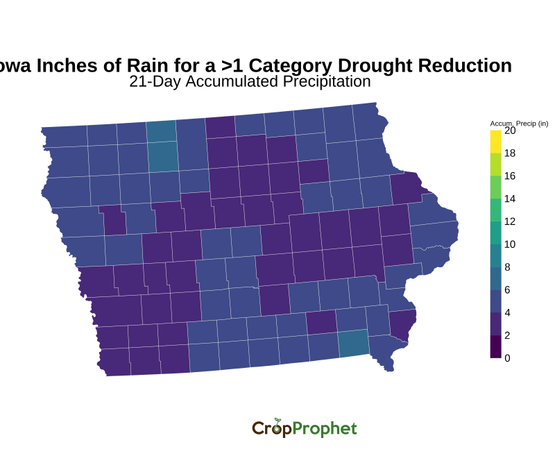 Iowa Drought Busting Precipitation Required
